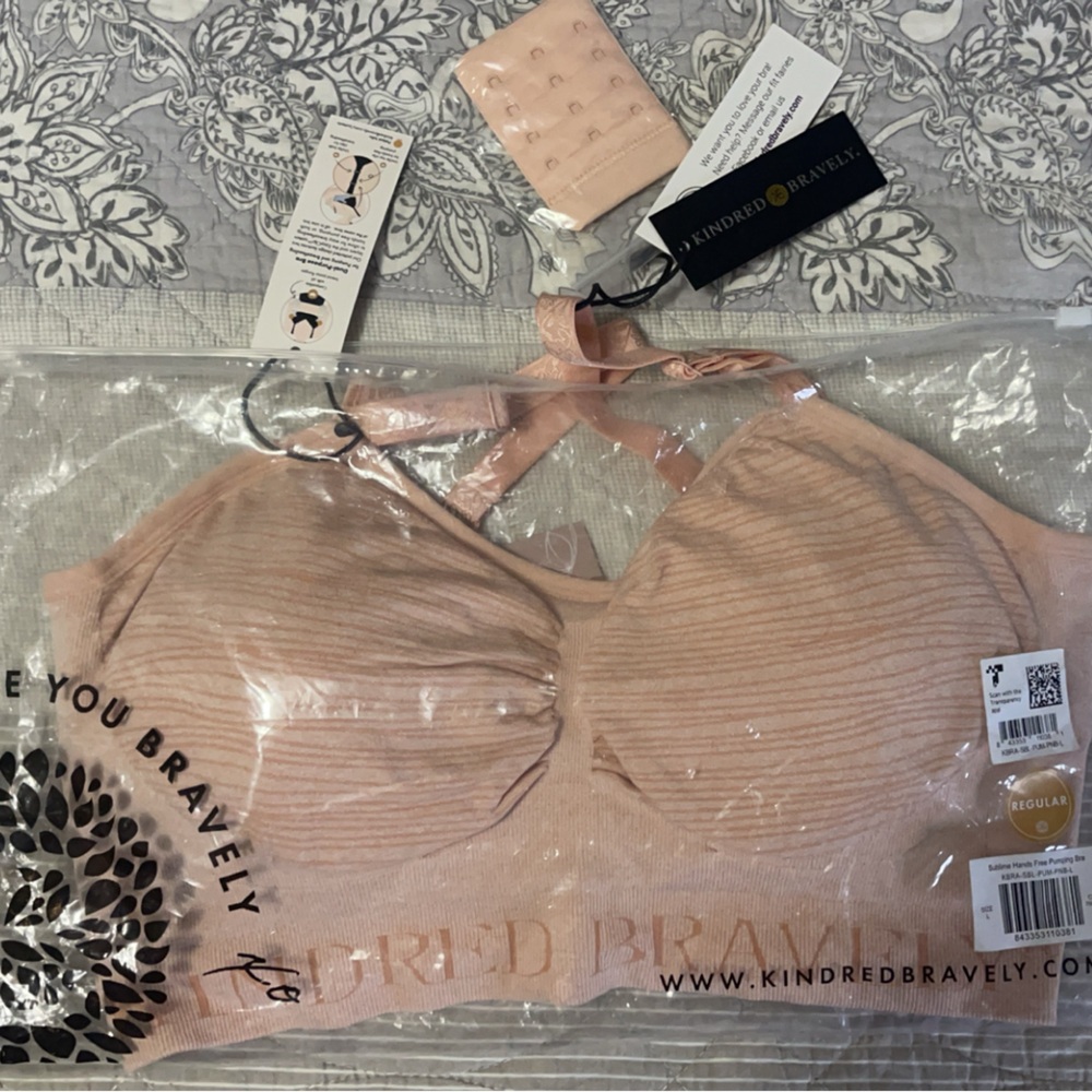 Kindred Bravely Nursing Pumping Bra BNWT